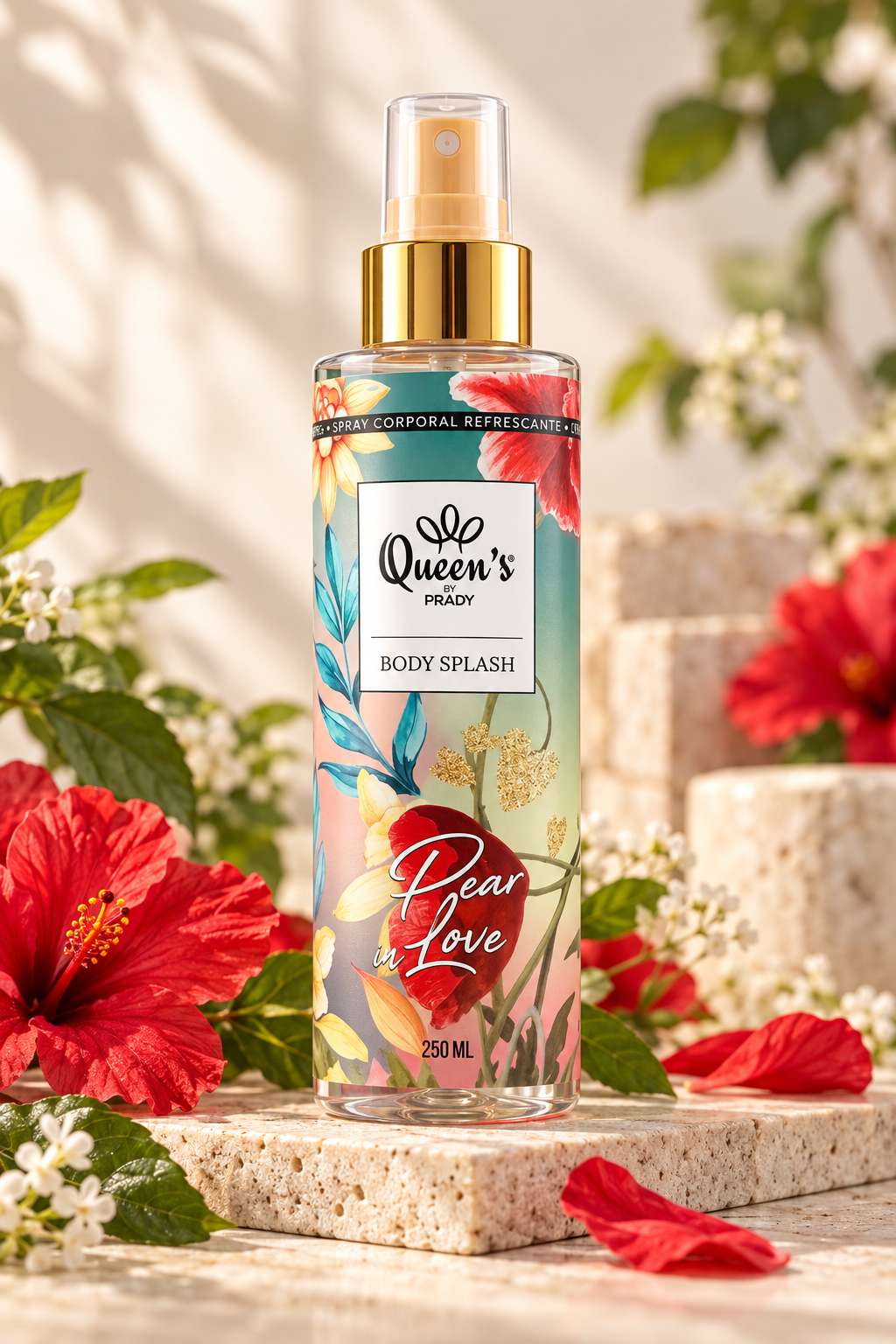 Body Splash Pear in Love Queen’s by Prady 250 ml