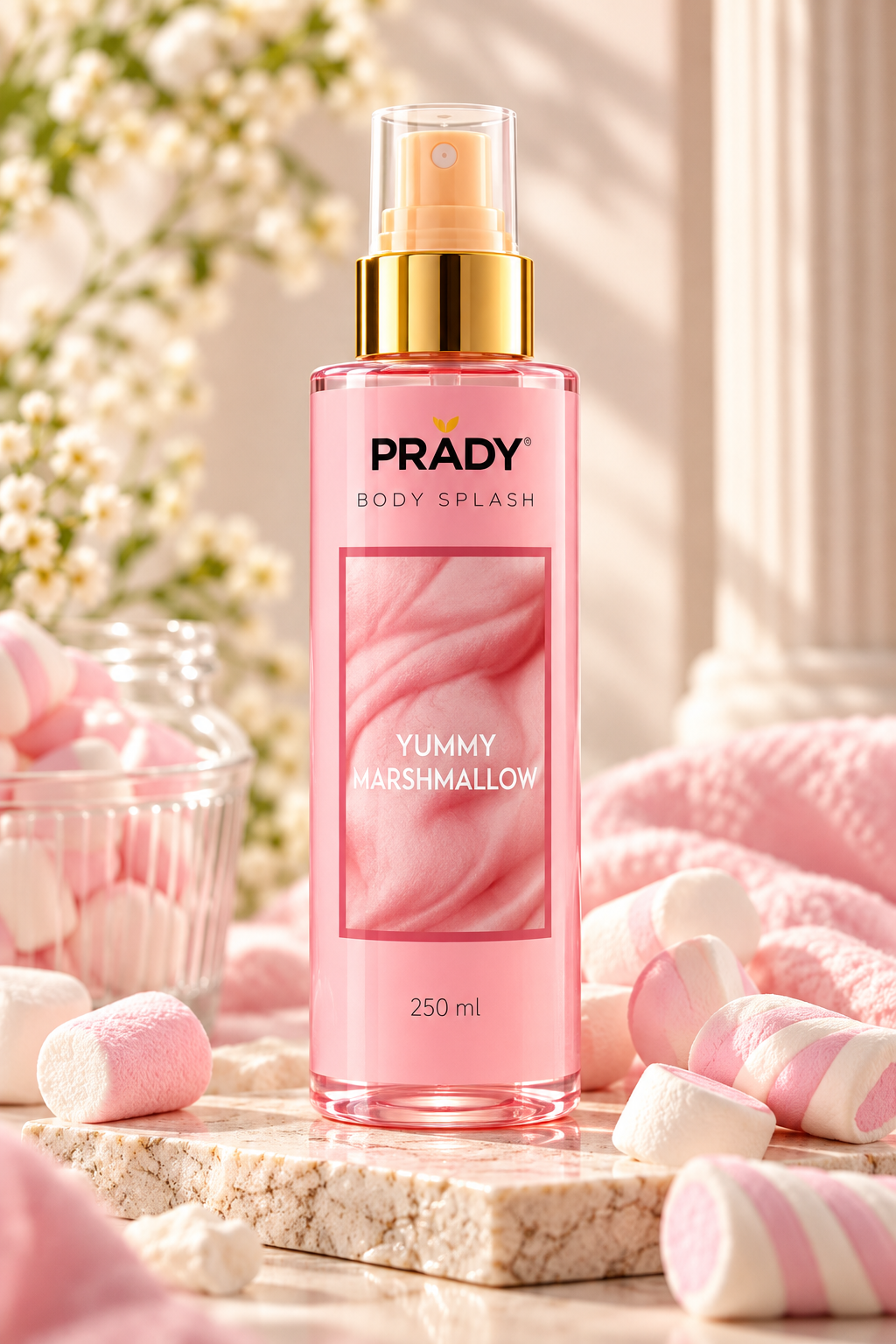 Body Splash Yummy Marshmallow Prady 250 ml
