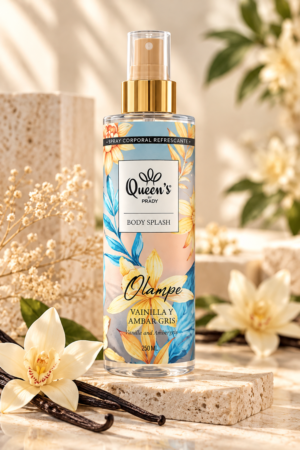 Body Splash Olampe Queen’s by Prady 250 ml