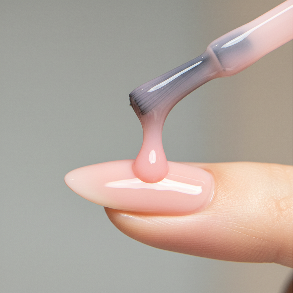 Aplicação Top Milky Rose - tom mais visível