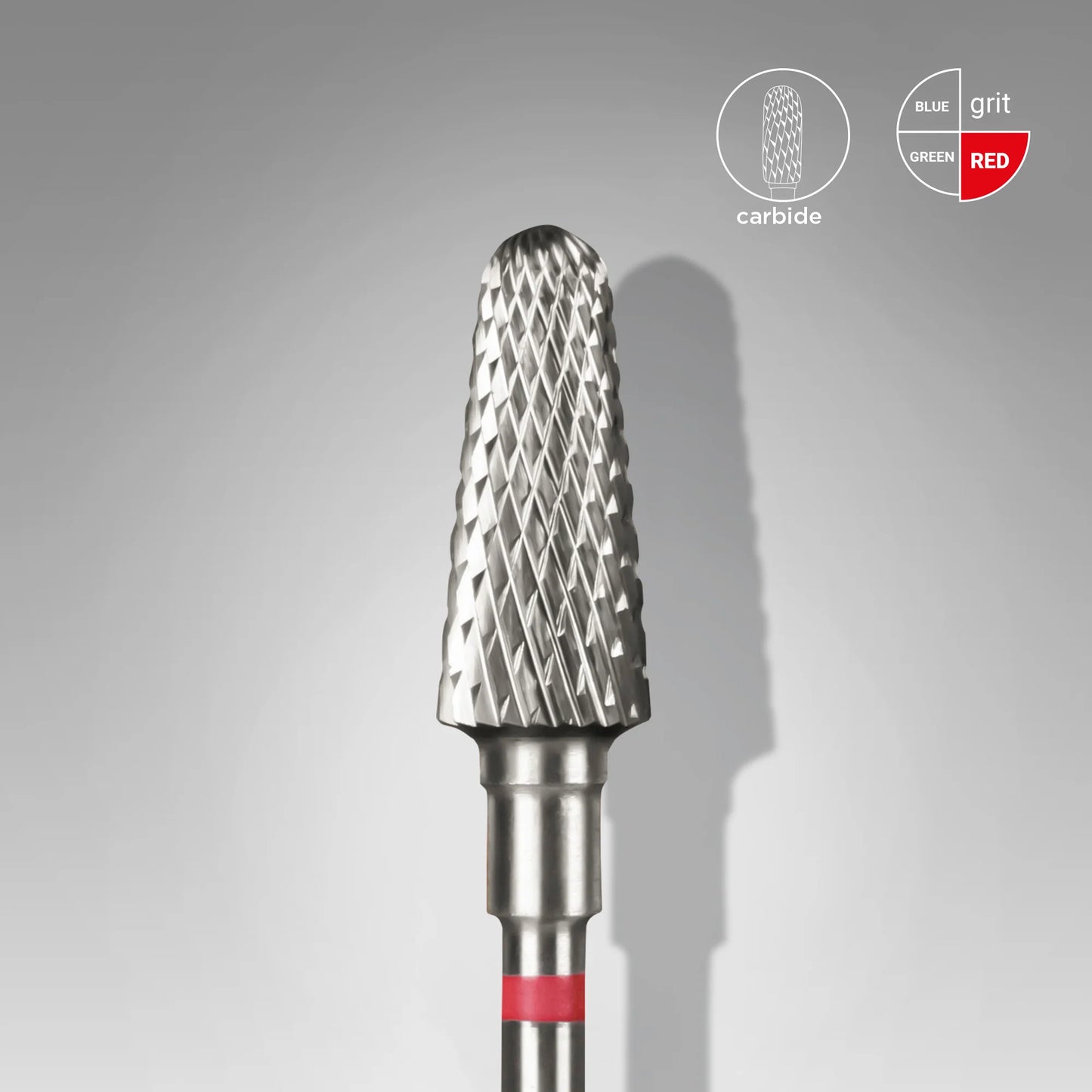 Broca de carboneto Frustum Vermelha FT70R060/14