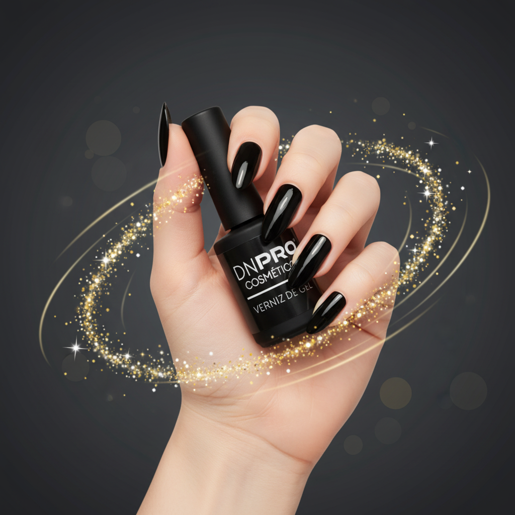 Cor Verniz Gel Preto